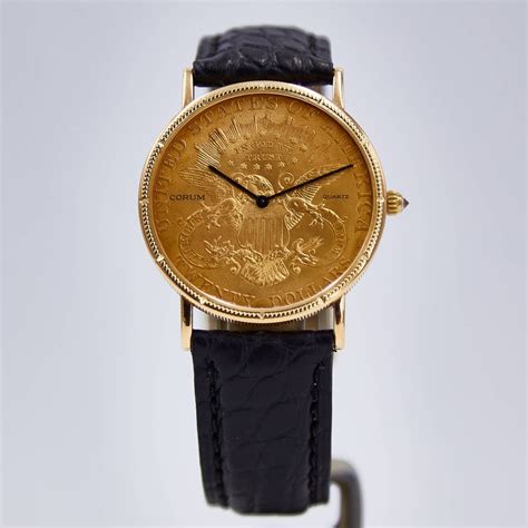 fake corum coin watches|corum 20 dollar coin watch.